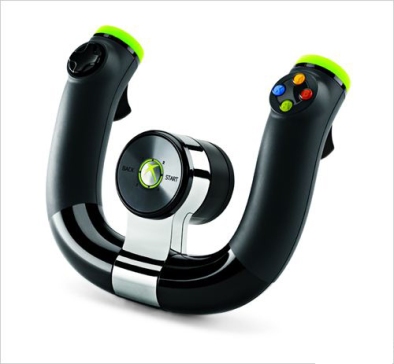 The Xbox 360 Wireless Steering Wheel Controller